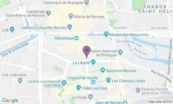 Localisation Mtre Martin Sandrine