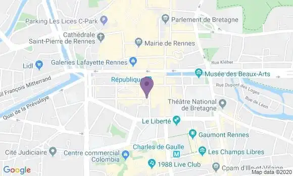 Localisation Mtre Omnes Armelle