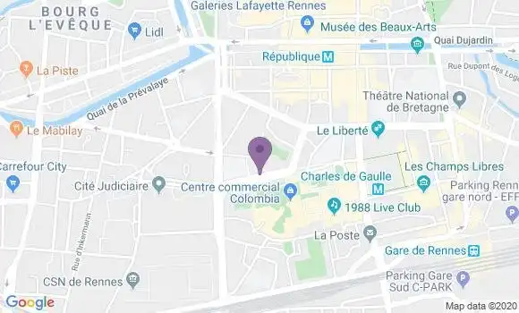 Localisation Mtre Panaget Claudette