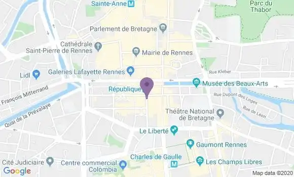 Localisation Mtre Perret Launay Nathalie