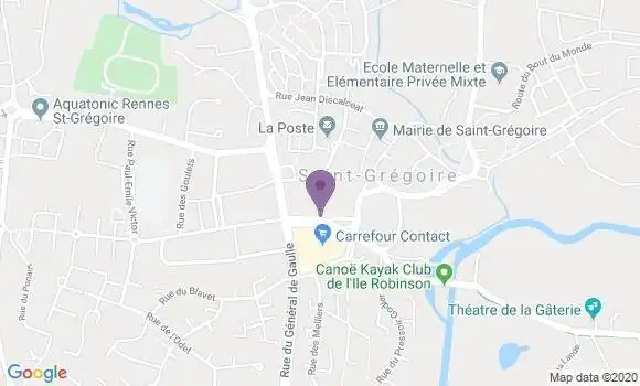 Localisation Mtre Pottier Gwénola