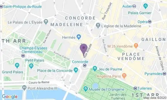 Localisation Mtre Jardin Pascal