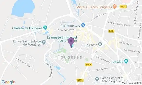 Localisation Mtre Quero Lorcy Marine