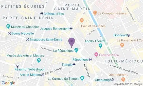 Localisation Mtre De Clerck Marie Paule