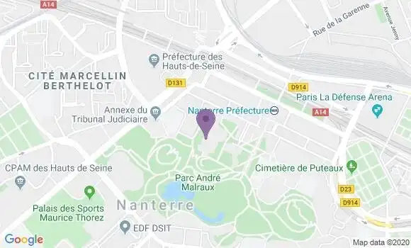 Localisation Mtre Jullien Véronique