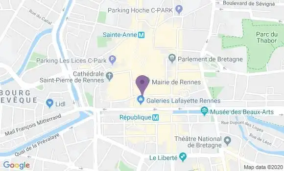 Localisation Mtre Salliou Frédérique