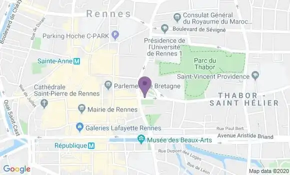 Localisation Mtre Tardy Joubert Inès