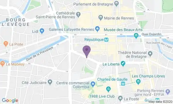 Localisation Mtre Thibaut Virgile