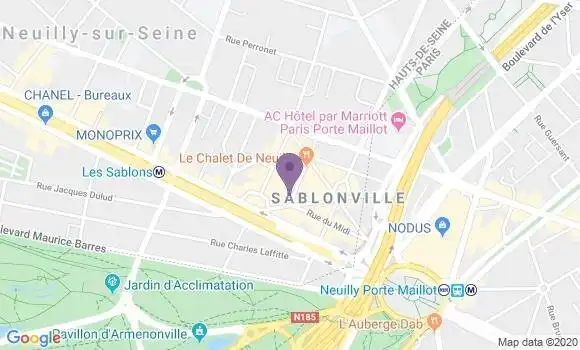 Localisation Mtre Kiele Guy Paul