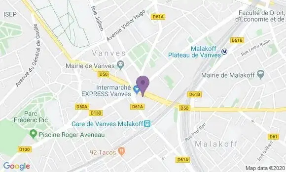 Localisation Mtre Kohn Michel
