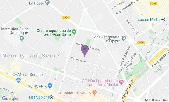 Localisation Mtre Lacrampe Pascal