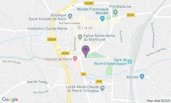 Localisation Mtre Baudon Christine