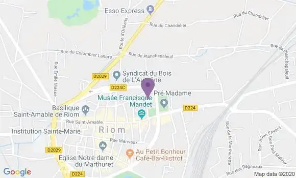 Localisation Mtre Langlais Jérôme