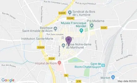 Localisation Mtre Marty André
