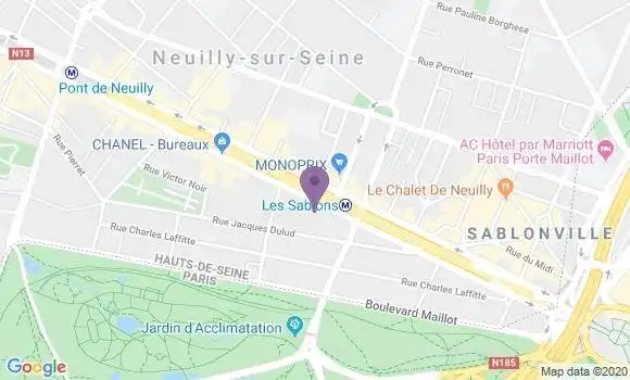 Localisation Mtre Laugery Pierre Ann
