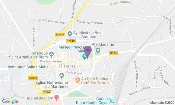 Localisation Mtre Poulet François
