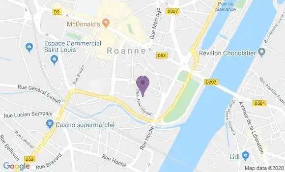 Localisation Mtre Bonnin Sylviane