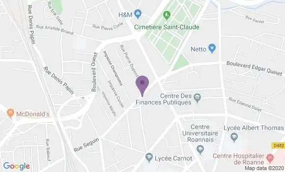 Localisation Mtre Buisson Sandrine