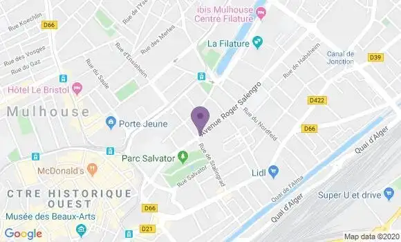 Localisation Mtre Risser Lise