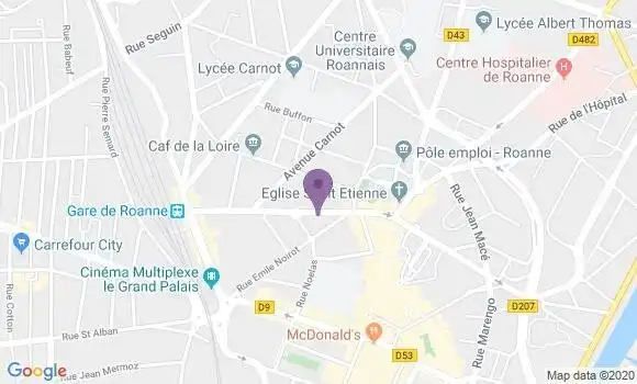 Localisation Mtre Pibarot Catherine