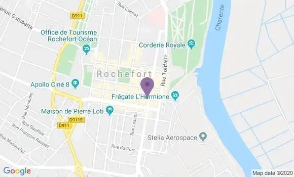 Localisation Mtre LA ROCHELLE Maguy