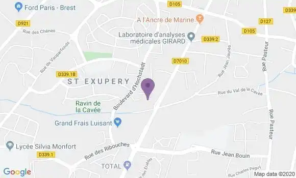 Localisation Mtre Lefevre Carine