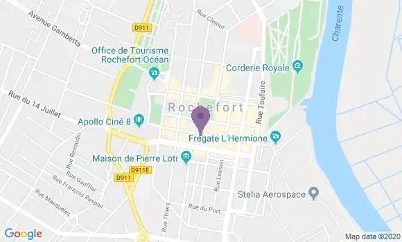 Localisation Mtre LA ROCHELLE Vincent