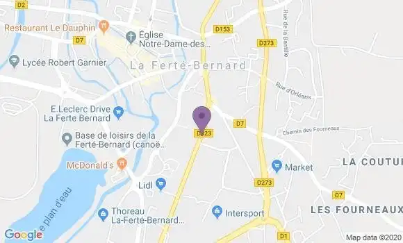 Localisation Mtre LA ROCHELLE Sylvie