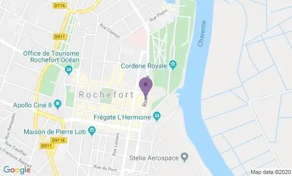 Localisation Mtre LA ROCHELLE Bernadette