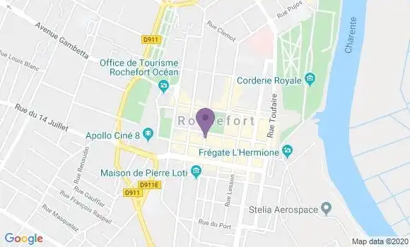 Localisation Mtre LA ROCHELLE Brice