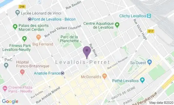 Localisation Mtre Lellouche Esther