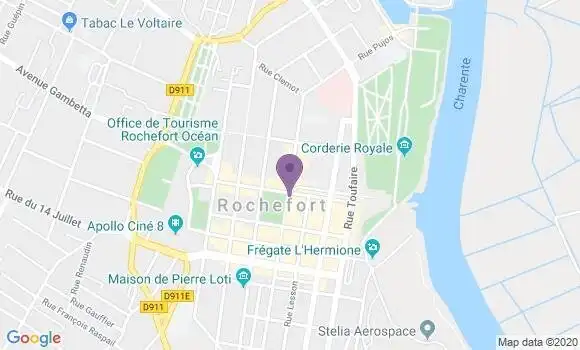 Localisation Mtre LA ROCHELLE Pascal