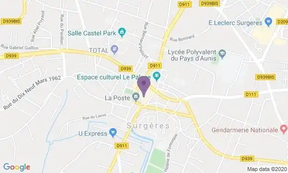 Localisation Mtre LA ROCHELLE Maguy