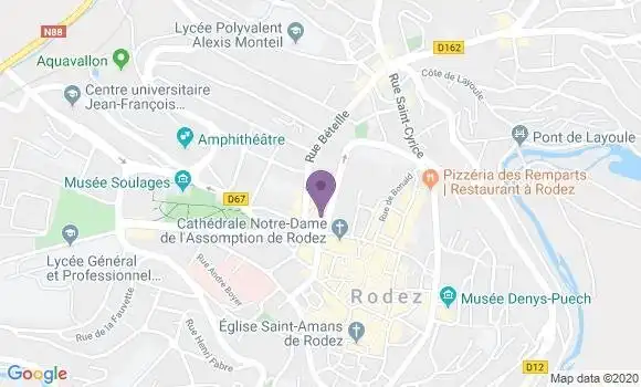 Localisation Mtre Grail Françoise
