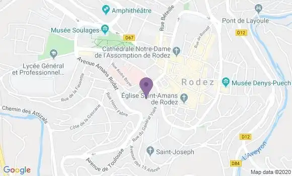 Localisation Mtre Puech Fabié Marie Pascale