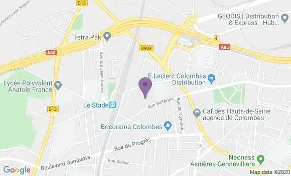 Localisation Mtre Marinelli Jean Marc