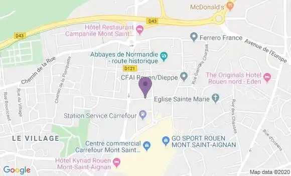 Localisation Mtre Challe Le Mareschal Constance