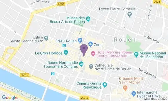 Localisation Mtre Emery Jacqueline