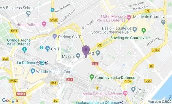 Localisation Mtre Monnet Laurent