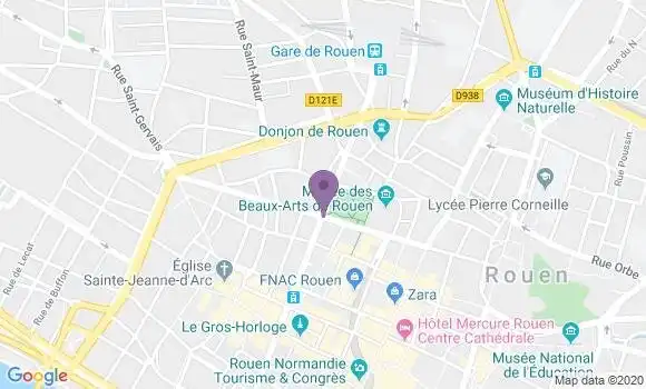 Localisation Mtre Gillette Muriel