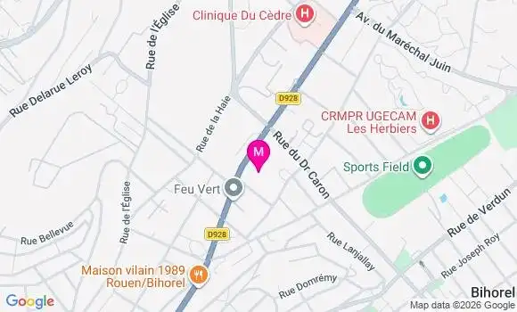 Localisation Mtre Jean Delphine