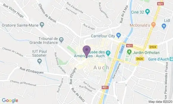 Localisation Mtre Bru Isabelle