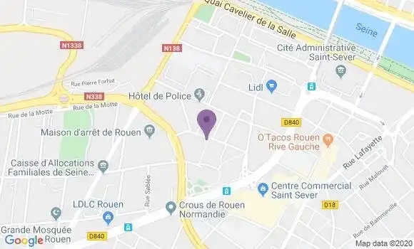 Localisation Mtre Kengne Gabriel