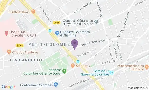 Localisation Mtre Nouel Camille