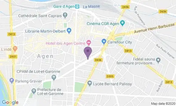 Localisation Mtre Cosset Edmond
