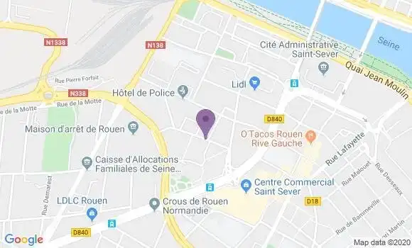 Localisation Mtre Lehembre Caroline