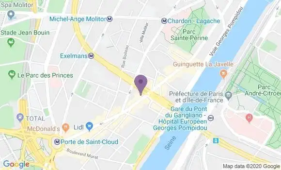 Localisation Mtre Pelletier Brigitte