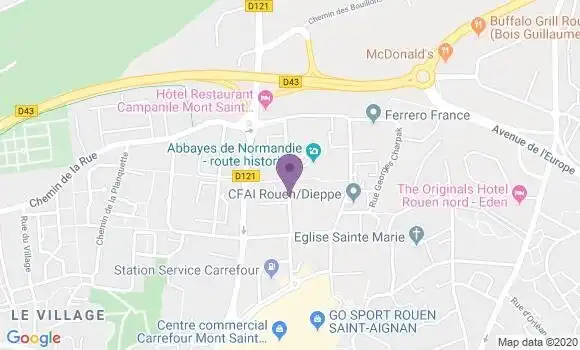 Localisation Mtre Matray Christine