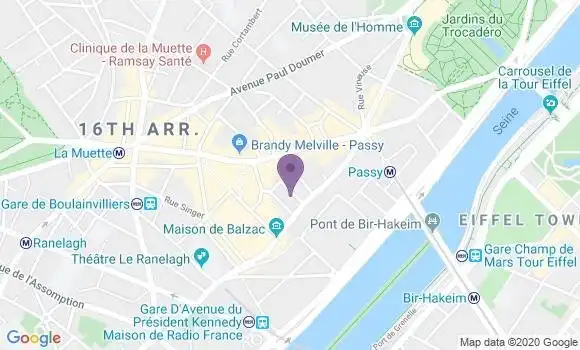 Localisation Mtre De Frondeville Elvire