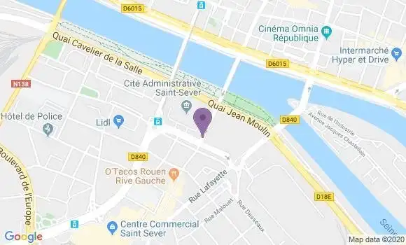 Localisation Mtre Philips Laurence